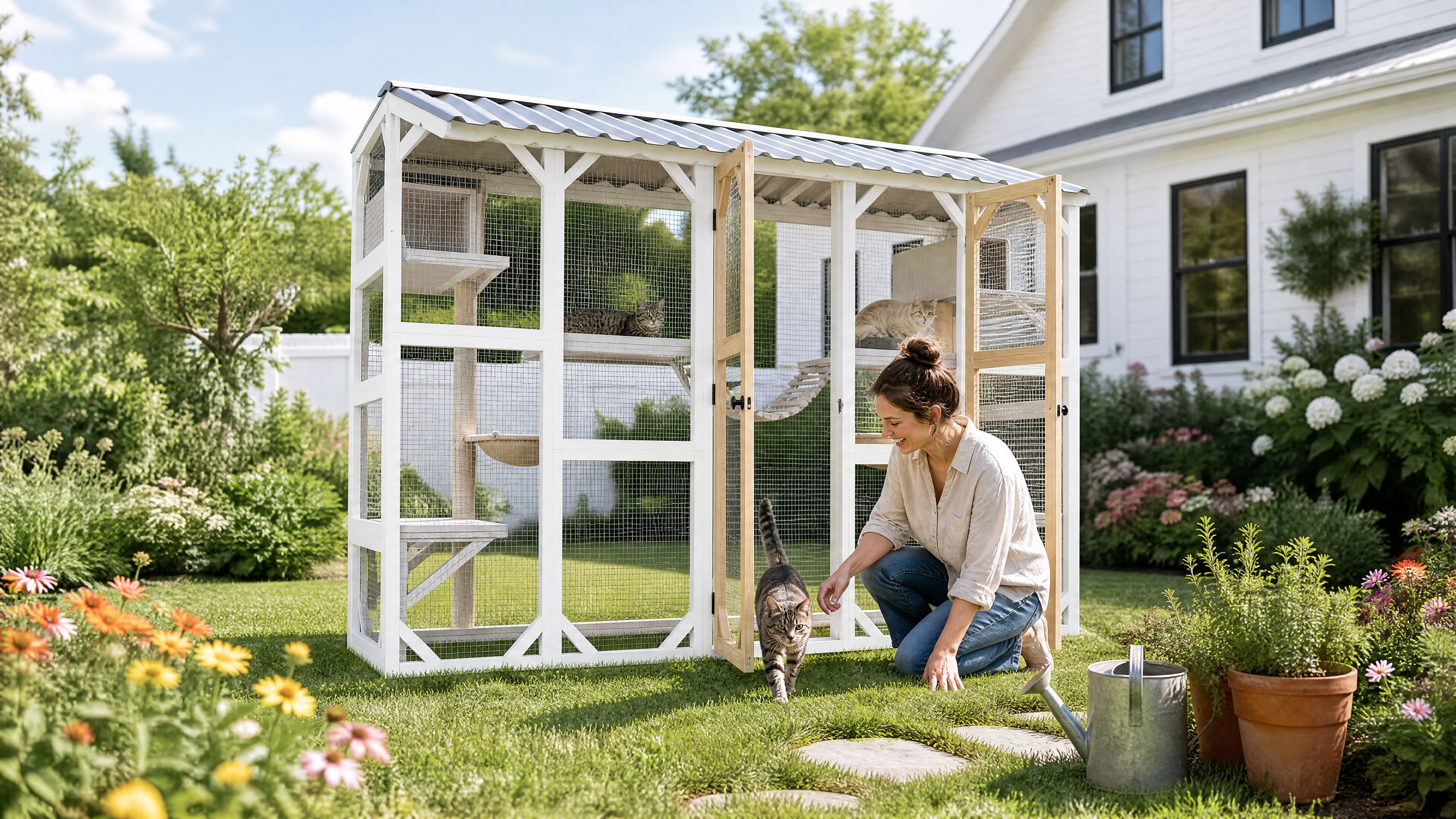 The Catio CW01 immersive walkthrough